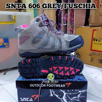 SEPATU SNTA 606 GREY/FUSCHIA SEPATU OUTDOOR DAN ADVENTURE