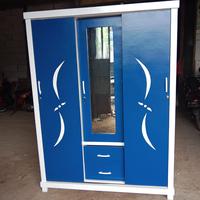 Lemari Pakaian 3 Pintu Sleding Cikarang