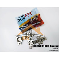 Engsel Sendok Slow Motion Soft Close Hidrolik HUBEN AP-16 (Full)