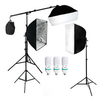Foto Studio Lighting Kit Youtube Vlog Photography
