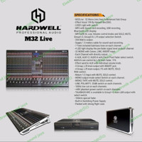 MIXER AUDIO M32 LIVE 32CHANNEL HARD WELL ORIGINAL M32 LIVE RESMI