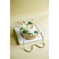 Ready Stok Box Mika Tali 30X30 (20 Pcs) Kotak Hamper Letter Cake