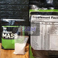 Suplemen Fitness Eceran Repack ON Serious Mass 1 lb Gainer