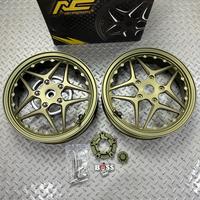 Velg NC Project V5S Military Green Front & Rear Vespa Sprint Prima GTS