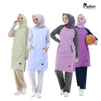 SETELAN OLAHRAGA WANITA - BMS 18 - BELIEVE MUSLIMAH SPORT