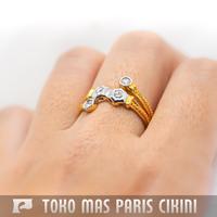 Fashion Ring Diamond - Toko Mas Paris Cikini