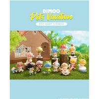Pop mart Dimo Pets Vacation Popmart Mainan Action Figure
