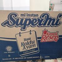 Supermi rasa kaldu ayam 1 dus isi 40