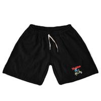 NOCHLESS BOARDSHORT - BLACK 4 | celana santai pendek pria wanita