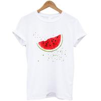Kaos/TShirt Distro Free Palestine Splash Watermelon Symbol Series