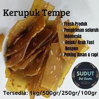 Kerupuk tempe 250gr/ kripik tempe/ kerupuk tempe mentah