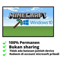 Terlaris Minecraft Windows 10 / PC Original Permanen