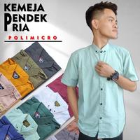 Kemeja Pendek Pria  Polimicro Premium Warna 2