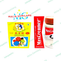(Paket. A4) Agar Swallow Globe PuTiH 1BoX + Max Creamer BuBuk 500GR