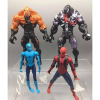 action figure spiderman vs venom isi 3 pcs