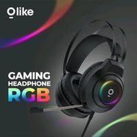 OLIKE GH1 Headphone Gaming Wired Microphone Headset Stereo RGB