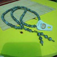 TASBIH BATU ASLI 99 MADE IN BALI ABU ABU ORIGINAL MURAH PROMO SALE