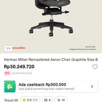 Jual Herman Miller Chair Terlengkap - Harga Murah Maret 2025
