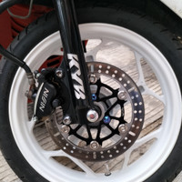 Breket brecket cakram Mio 220 mm kaliper Nissin 2p