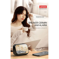 Lenovo TS13 Speaker Bluetooth Nirkabel LED Jam Alarm Digital Stereo