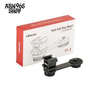 Ulanzi PT-3 | Triple Cold Shoe Mount
