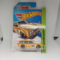 Hotwheels’71 DATSUN 510 WAGON yellow Hot Wheels 2015 - '71 DATSUN 510 Wagon [YELLOW] LIGHT GREEN