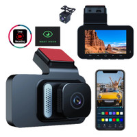 DVR Mobil Dual kamera Wifi Dashcam G Sensor HD Night Vision
