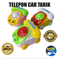 Mainan Anak Telepon Tarik Bunyi dan Jalan