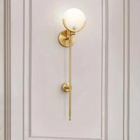 Fareza Lampu Dinding Minimalis Modern Bola Marmer