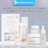NPURE Licorice 6 Pcs Brightening Package