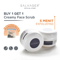 [BUY 1+ GET 1] Salvager Creamy Face Scrub BPOM Peeling Exfoliating