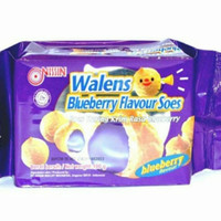 Nissin Walen BLUEBERRY Soes Walens Soes Kering Sus Blueberry