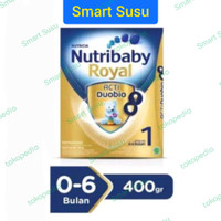Nutribaby Royal 1 Acti DuoBio 400gr 0-6 Bulan Nutricia