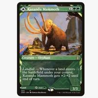 Kazandu Mammoth (Showcase) ZNR MTG TCG