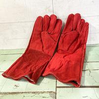 Sarung Tangan Merah Kulit 16" inch