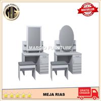 Meja Rias Sliding Putih Termurah Terlaris Cirebon Bandung Pemalang