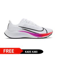 Jual Nike Air Zoom Pegasus 37 White / Hyper Violet / Flash