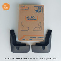 Karpet Lumpur / Roda / Mud guard Belakang Calya Sigra