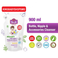 Sleek Baby Bottle Nipple & Accessories Cleanser Pouch 900ml