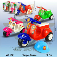 MAINAN ANAK VESPA CLASIC MINI plus HELM