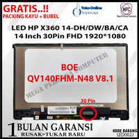 LED Touchscreen HP Pavilion X360 14-DH 14-DW 14-BA14B-CA FHD 1920X1080