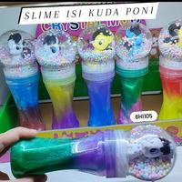 slime warna kuda poni 1kotak(6pcs)