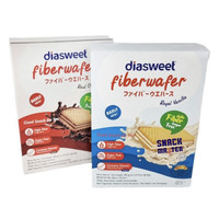 DIASWEET FIBERWAFER 180gr ISI 10pcs | ORI WAFER DIET