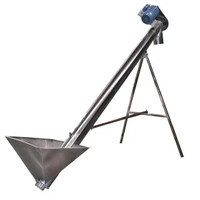Screw conveyor 3meter feed auger konveyor sekruw