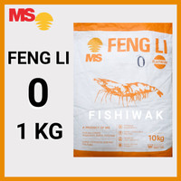 Fengli 0 1kg - Repack Fengli Platinum 0 Feng li 0 Pakan Lobster Udang