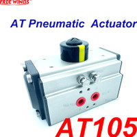 At105 Pneumatic Actuator DoubleActing Pneumatic Butterfly_Valve Air