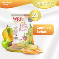 WRP Delichips Mix Fruit 2 X 40G - Keripik Buah