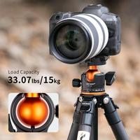 KNF Concept Camera Carbon Fiber Tripod SA254C2 with Monopod & Ballhead