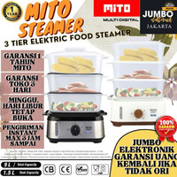 [GARANSI MITO 1 TAHUN] Mito Steamer STM100 Stainless Steamer Kukusan