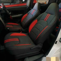 Sarung Jok Mobil Agya/Ayla Depan Belakang (1set) Bahan Mbtech